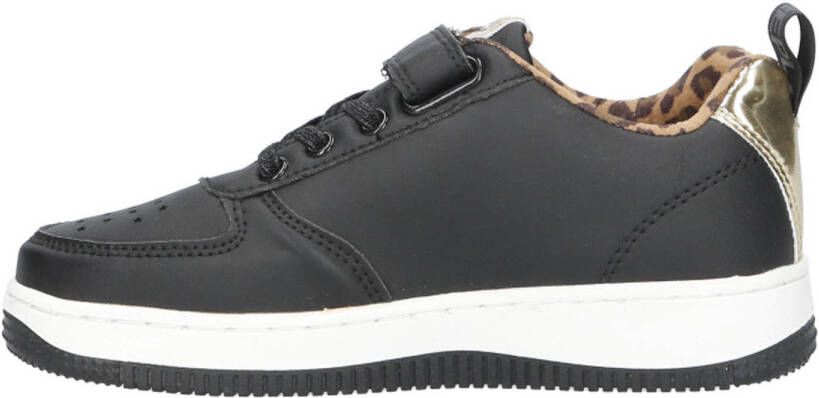 REPLAY Epic jr sneakers zwart goud