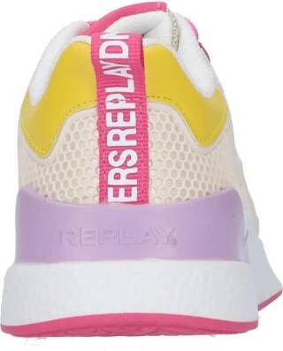 REPLAY Maze Jr sneakers roze