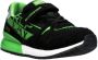 Replay Shoot Jr11 Sneakers Jongens Leren Sneaker Zwart - Thumbnail 4