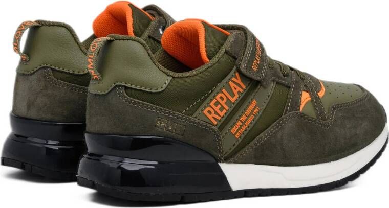 REPLAY Shoot JR 13 sneakers groen