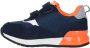 Replay Shoot kid suède sneakers donkerblauw oranje Jongens Suede Meerkleurig 26 - Thumbnail 4