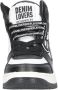 Replay Epic JR Mid 4 JZ430019S-0008 Zwart Wit - Thumbnail 4