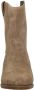 Rieker Elegant Western Style Dames Enkellaarsjes Beige Dames - Thumbnail 3