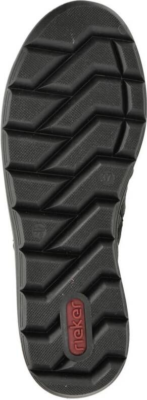 Rieker leren enkelboots zwart