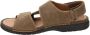 Rieker Casual Open Sandalen Brown Heren - Thumbnail 4