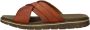 Rieker Slippers zomerschoen slippers badschoen met contrastkleurige raamstiksels - Thumbnail 12