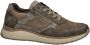 Rieker leren sneakers kaki - Thumbnail 3