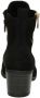 Rieker Trendy dames veterlaarsjes met gouden details Black Dames - Thumbnail 3