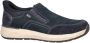 Rieker nubuck instappers donkerblauw - Thumbnail 3