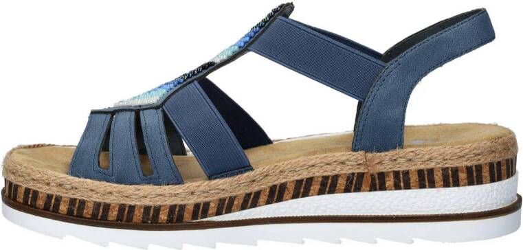 Rieker sandalen blauw