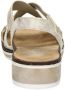 Rieker Sandalen Plat Sandalen Plat Goudkleur - Thumbnail 5