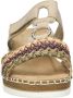 Rieker Kleurrijke Gevlochten Comfort Slipper Multicolor Dames - Thumbnail 3