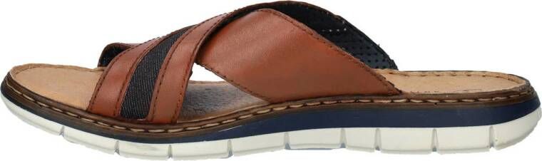 Rieker slippers cognac