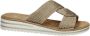 Rieker slippers goud - Thumbnail 2