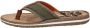 Rieker Groene en Oranje Comfort Slippers Green Heren - Thumbnail 8