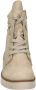 Rieker Beige Bikerboot Jaarrond Draagbaar Zachte Voering Rits & Vetersluiting Beige Dames - Thumbnail 7