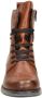 Rieker Bruine Cognackleurige Veterschoen voor Dames Brown Dames - Thumbnail 3