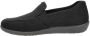 Rohde Pantoffels zwart Textiel 272224 - Thumbnail 4
