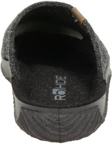Rohde pantoffels grijs