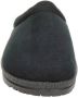 Rohde Pantoffels Dames Sloffen Instappers Canvas Harde zool Open hiel 2291 Zwart - Thumbnail 3