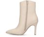 Sacha Dames Off white enkellaarsjes met naaldhak - Thumbnail 3