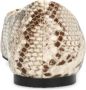 Sacha ballerina's met slangenprint beige bruin - Thumbnail 3