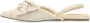 Sacha Dames Beige slingbacks met strik - Thumbnail 3