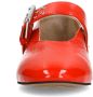 Sacha Dames Rode lak buckle ballerina's - Thumbnail 4