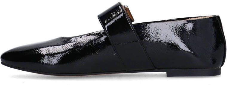 Sacha lak ballerina's zwart