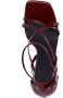 Sacha Dames Bordeaux sandalen met hak - Thumbnail 3