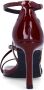 Sacha Dames Bordeaux sandalen met hak - Thumbnail 4