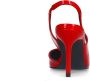 Sacha Dames Rode lak slingback pumps - Thumbnail 3