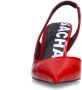 Sacha Dames Rode lak slingback pumps - Thumbnail 4