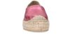 Sacha Dames Metallic roze leren espadrilles - Thumbnail 3