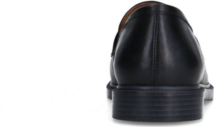 Sacha leren loafers zwart
