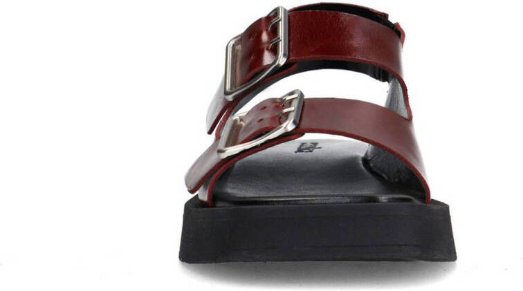 Sacha leren sandalen bruin