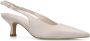 Sacha Dames Off white leren slingback pumps - Thumbnail 3