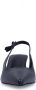 Sacha Dames Zwarte leren slingback pumps - Thumbnail 3