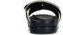 Sacha Dames Gouden leren slippers met klittenband - Thumbnail 4