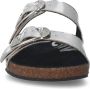 Sacha Zilveren metallic sandalen met gespen - Thumbnail 4