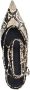 Sacha pumps met slangenprint beige - Thumbnail 4
