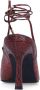 Sacha pumps met slangenprint rood - Thumbnail 3