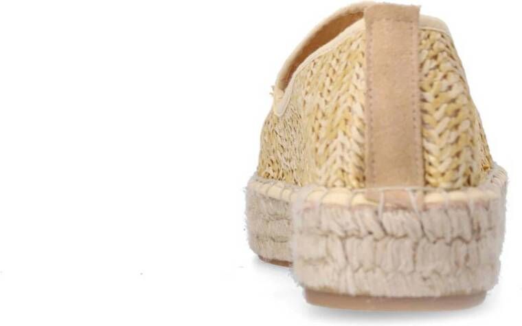 Sacha raffia espadrilles beige