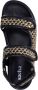 Sacha Dames Zwart met beige sandalen - Thumbnail 4