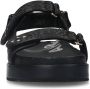 Sacha Dames Zwarte chunky sandalen met studs - Thumbnail 5
