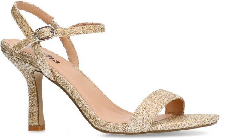 Sacha sandalettes beige raffia