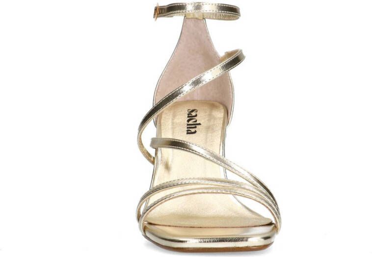 Sacha sandalettes goud
