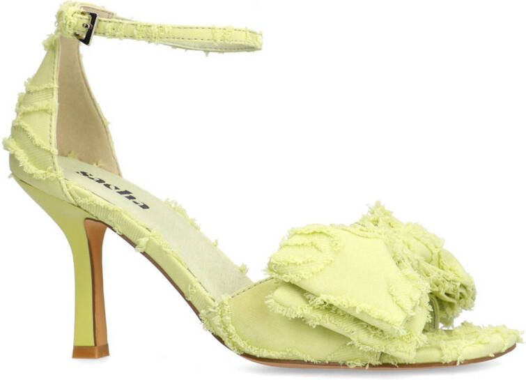 Sacha sandalettes limegroen