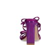 Sacha Dames Paarse sandalen met hak en strikjes - Thumbnail 4
