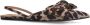 Sacha slingback loafers met panterprint beige bruin - Thumbnail 4